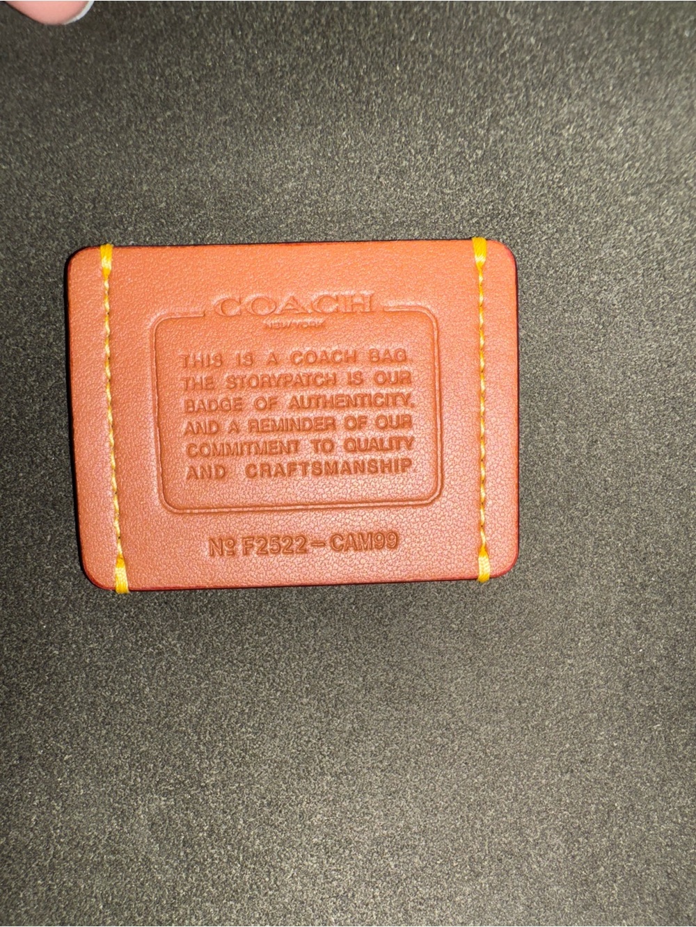 Coach Olive Suede soft Tabby - Picture 10 of 12